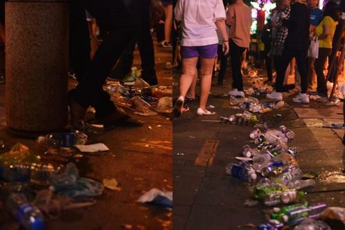 Sau khoảnh khắc giao thừa chào đón năm mới 2019, Sài Gòn lại ngập rác