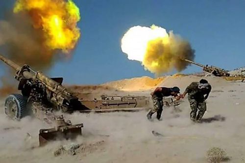 Quân đội Syria đánh phá dữ dội chiến tuyến của khủng bố nước ngoài ở Hama, Idlib