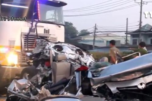 Những thảm kịch tai nạn giao thông từ xe container