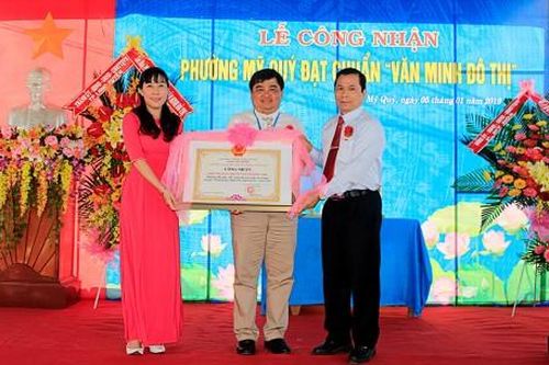 TP. Long Xuyên: Phường Mỹ Quý đạt chuẩn văn minh đô thị