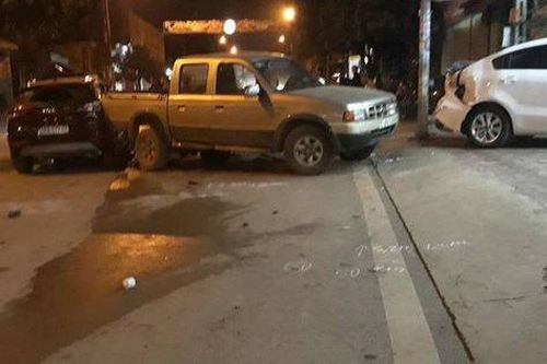 Sơn La: Cảnh sát giao thông gây tai nạn giao thông liên hoàn