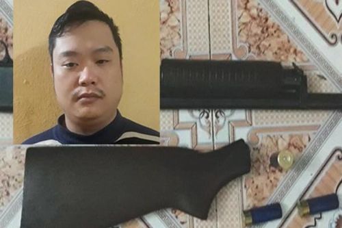 Bắt đối tượng tàng trữ trái phép vũ khí quân dụng