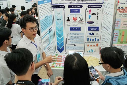 TPHCM: Hơn 100 đề tài nghiên cứu khoa học của học sinh trung học vào vòng chung kết