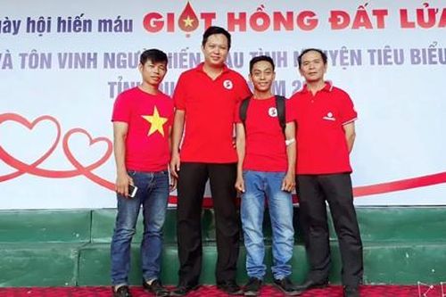 Chàng thợ hồ 34 lần hiến máu