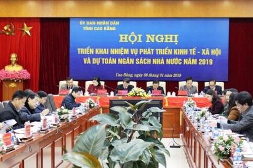Cao Bằng: Triển khai nhiều nhiệm vụ cho phát kiển KT-XH năm 2019