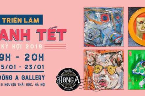 Triển lãm tranh Tết Kỷ Hợi 2019