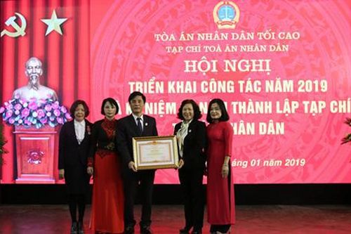 Tạp chí TAND kỷ niệm 65 năm ngày truyền thống