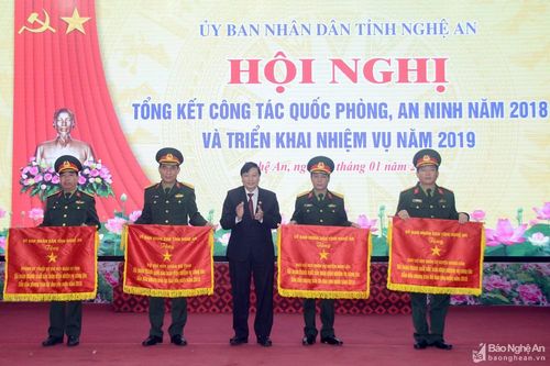 Nghệ An triển khai nhiệm vụ công tác quốc phòng, an ninh năm 2019