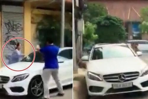 Cụ bà đập nát xe Mercedes đỗ trước cửa nhà sau lời thách thức