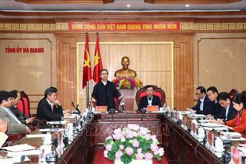 Hà Giang cần tập trung phát triển nông nghiệp sạch, trồng cây dược liệu