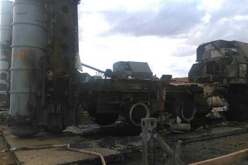 S-300PM Syria may mắn chưa bị phá hủy hoàn toàn sau cuộc tấn công của Israel