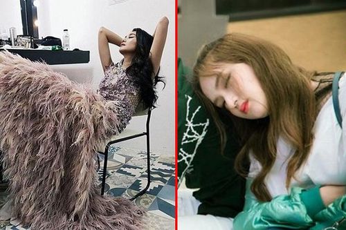 Bị chụp lén khi ngủ gật, Hương Giang đẹp không góc chết, nhìn Elly Trần cười ngặt nghẽo!