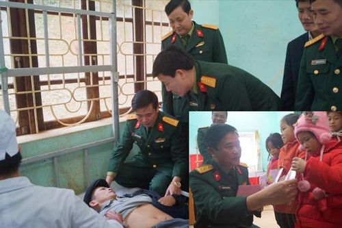 Ấm áp Tết quân dân