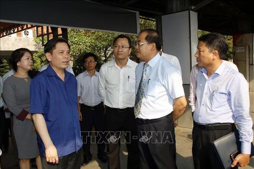 Kiểm tra hoạt động vận tải và an toàn giao thông tại ga Sài Gòn