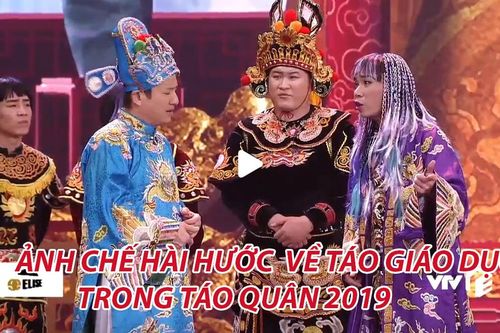 Ảnh chế hài hước về Táo giáo dục trong Táo quân 2019