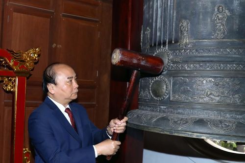 Hình ảnh Thủ tướng dự Lễ hội 230 năm chiến thắng Ngọc Hồi-Đống Đa