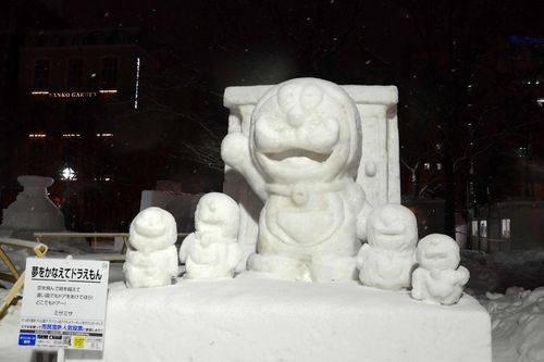 Ngắm các tác phẩm tuyệt đẹp trong Lễ hội Tuyết Sapporo 2019