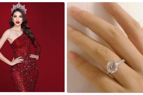 Ngày Valentine Phạm Hương công bố đính hôn, hé lộ ảnh chồng sắp cưới