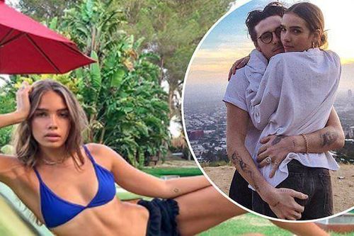 Cậu cả nhà Becks say đắm bạn gái gợi cảm hơn 2 tuổi