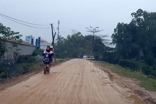 Tại xã Tân Dân (Phú Xuyên): Đê tả sông Nhuệ xuống cấp