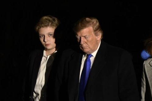 Con trai Tổng thống Donald Trump cao hơn cha dù chỉ mới 12 tuổi