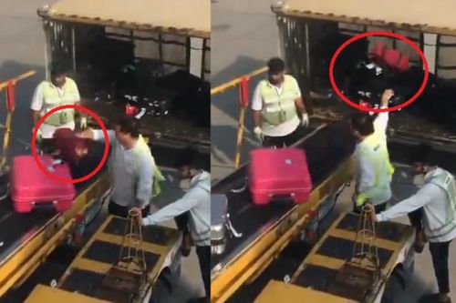 Nhân viên sân bay Đà Nẵng ném hành lý hành khách gây bức xúc