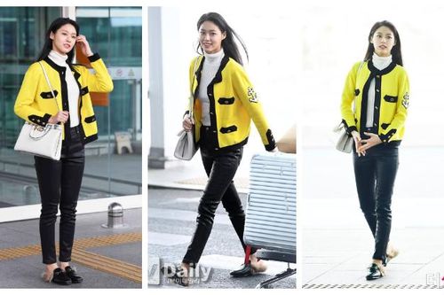 Seolhyun (AOA) nổi bật giữa sân bay với 'nguyên cây' Gucci trên người