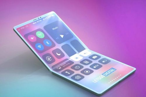 iPhone màn hình gập hai chiều sẽ như thế này