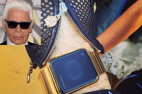 Apple đã tặng Karl Lagerfeld một chiếc Apple Watch đặc biệt giá 25.000 USD nhưng ông chưa bao giờ dùng nó