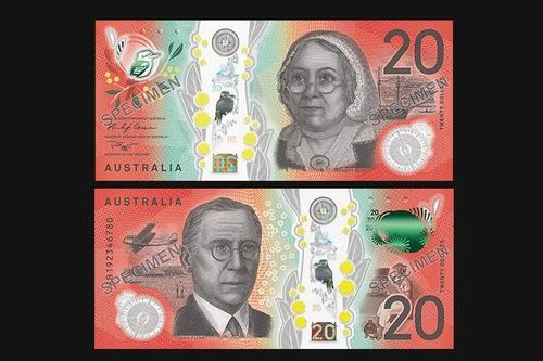 Australia công bố mẫu tiền 20 AUD mới với nhiều thay đổi lớn