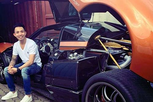 Minh Nhựa chi tiền tỷ độ siêu xe Pagani Huayra 80 tỷ ?