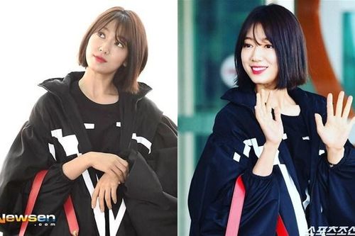 Park Shin Hye xuất hiện với phong cách khác lạ tại sân bay quốc tế Incheon, lên đường tham dự tuần lễ thời trang Paris