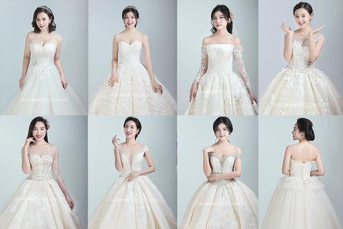 Quỳnh Cool và 'hai cô gái trong Thành phố' khoe váy cưới 2019
