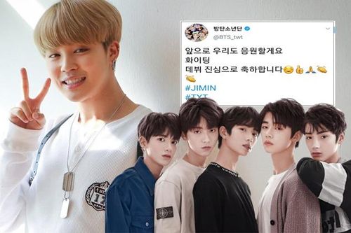 BTS chúc mừng MV debut của TXT: 'Tương lai về sau sẽ luôn ủng hộ, mấy đứa cố lên!'