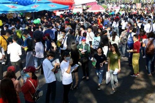 Sôi động Ngày hội tư vấn tuyển sinh – hướng nghiệp ở Cần Thơ