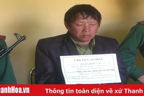 BĐBP Thanh Hóa bắt quả tang đối tượng vận chuyển trái phép 6kg ma túy đá