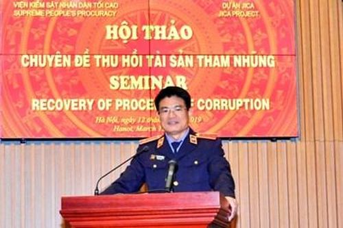 Thu hồi tài sản trong các vụ án tham nhũng là thước đo hiệu quả công tác phòng, chống tham nhũng