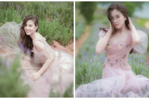 Hoa hậu Tiểu Vy khoe nhan sắc ngày càng xinh đẹp