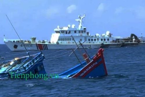 Sự thực vụ tàu cá Quảng Ngãi bị ép chìm ở Hoàng Sa