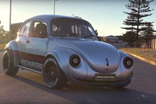 Xế cổ Volkswagen Beetle độ công suất với trái tim Subaru