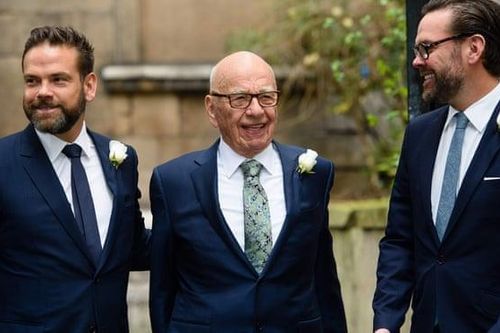 6 người con của Rupert Murdoch thành tỷ phú sau thương vụ Disney - Fox