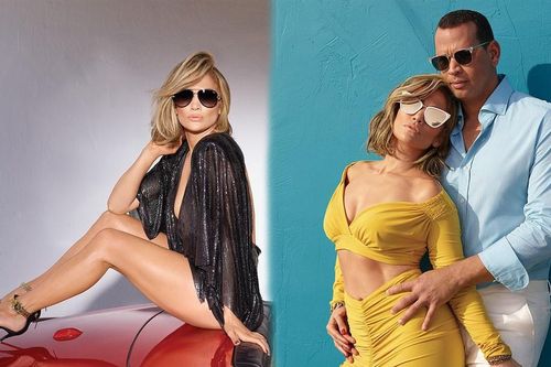 Jennifer Lopez diện đồ sexy tạo dáng tình tứ bên vị hôn phu kém tuổi