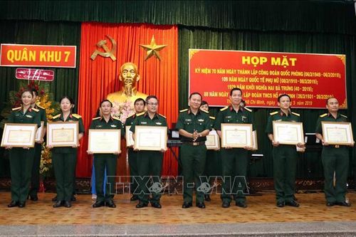 Công tác vận động quần chúng của lực lượng vũ trang Quân khu 7 cần tiếp tục đổi mới