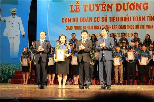 Các địa phương tổ chức kỷ niệm Ngày thành lập Đoàn Thanh niên, tuyên dương các cán bộ đoàn cơ sở tiêu biểu