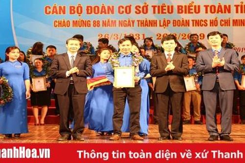 Tuyên dương 36 cán bộ đoàn cơ sở tiêu biểu toàn tỉnh năm 2019