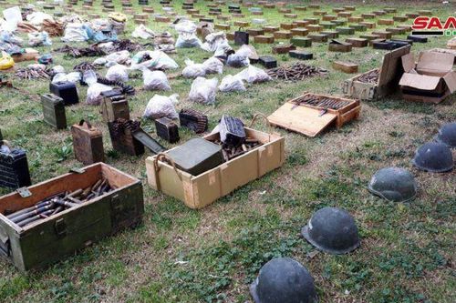 Quân đội Syria tiếp tục thu hoạch số lượng lớn vũ khí trang bị có nguồn gốc phương Tây