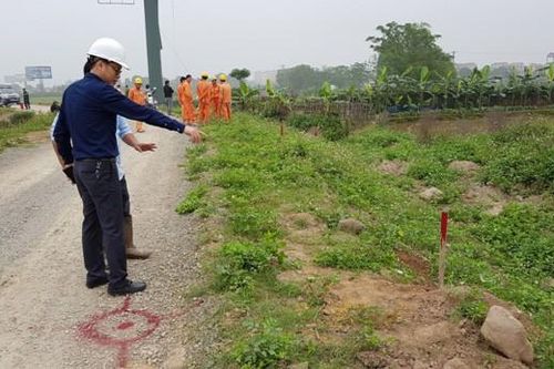 Hoàn thành bàn giao mốc giới xây dựng trạm biến áp 110kV Phú Xuyên