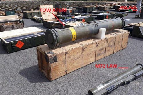 Quân đội Syria tiếp tục thu giữ nhiều vũ khí hiện đại của khủng bố ở Damascus