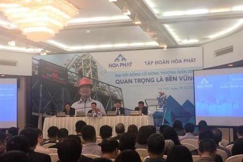 Hòa Phát lấy mặt hàng thép là sản xuất cốt lõi