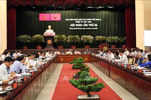 Khai mạc Hội nghị lần thứ 26 Ban Chấp hành Đảng bộ TP Hồ Chí Minh